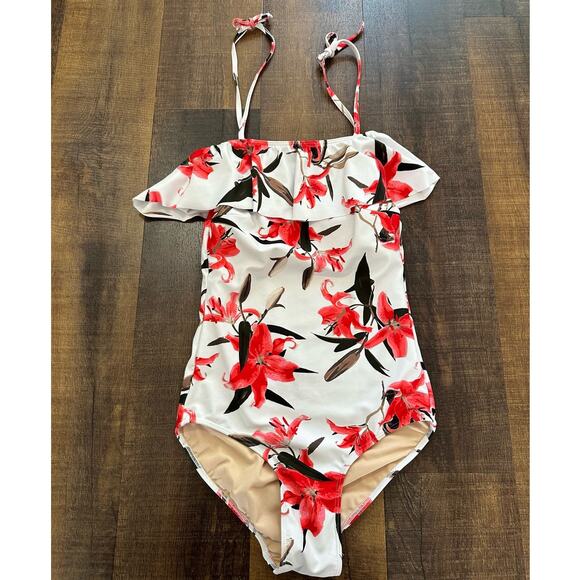 Albion Fit The Wave, La Fleur One-Piece Swimsuit Size Small - Picture 2 of 6
